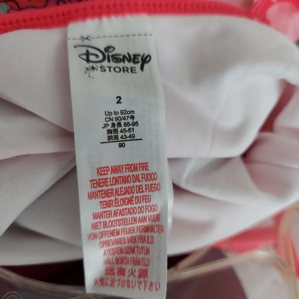 🆕 ⭐️ 5/$30 Disney princess  swimsuit.  Belle, Sleeping Beauty, Jasmine.  Size 2